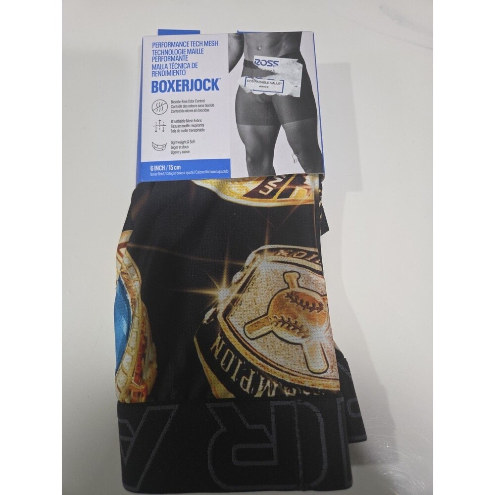 Under Armour Performance Tech 6" Championship Rings Boxerjock Men's L New B16